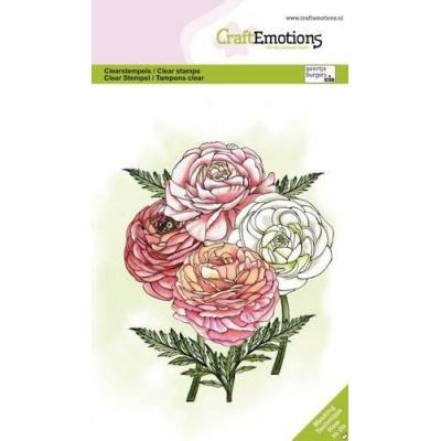 CraftEmotions Stempel - Ranunculus